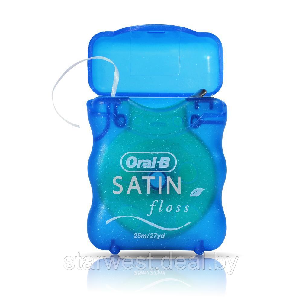 Oral-B Satin Floss 25 м Зубная нить / нитка - фото 4 - id-p136552998