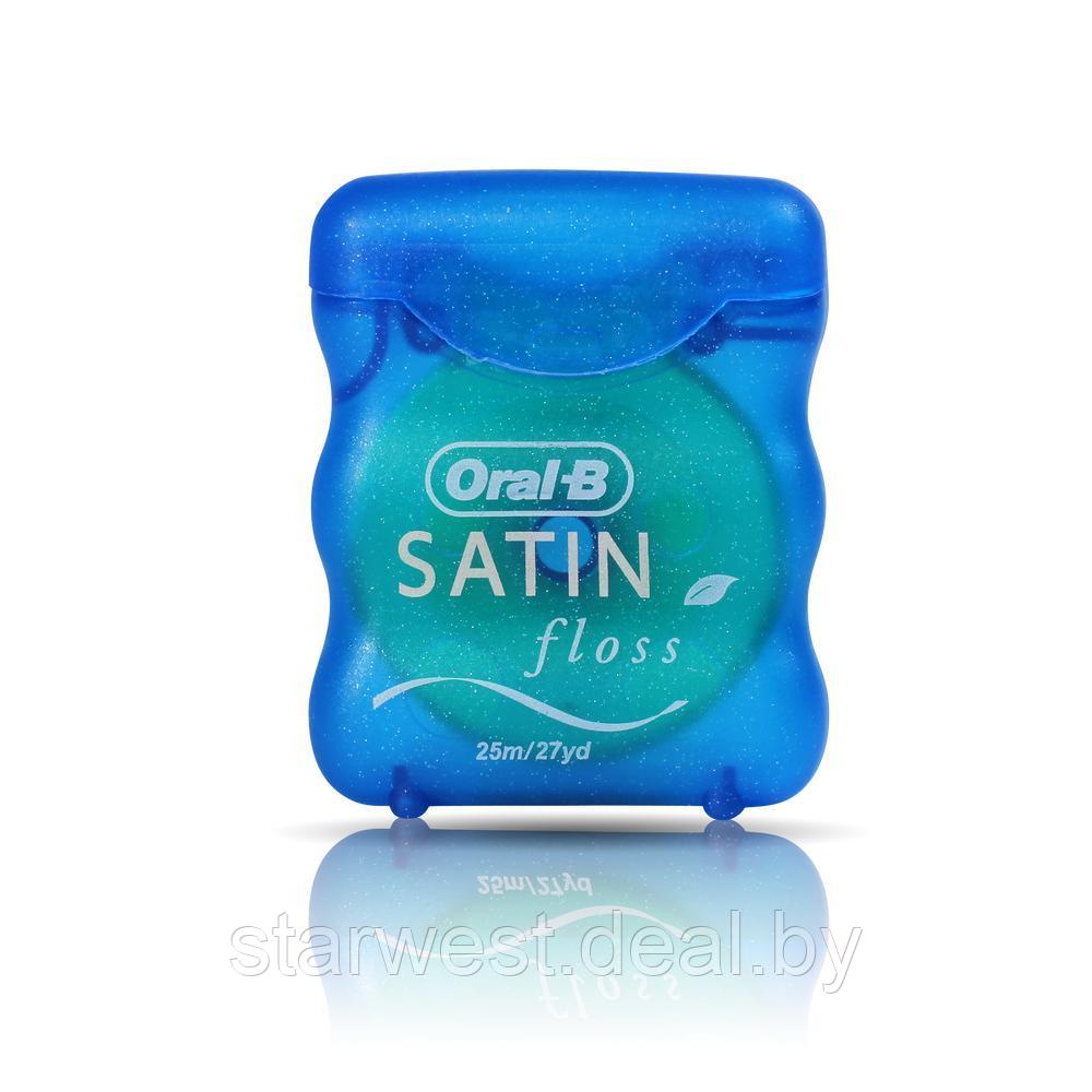 Oral-B Satin Floss 25 м Зубная нить / нитка - фото 3 - id-p136552998