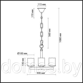 Бра Odeon Light Fabo 2767/1W - фото 4 - id-p173634560