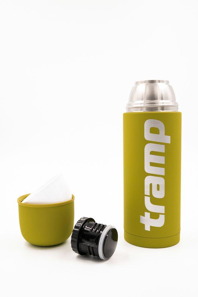 Термос Tramp Soft Touch 1,0 л (оливковый) TRC-109ол - фото 2 - id-p173662123