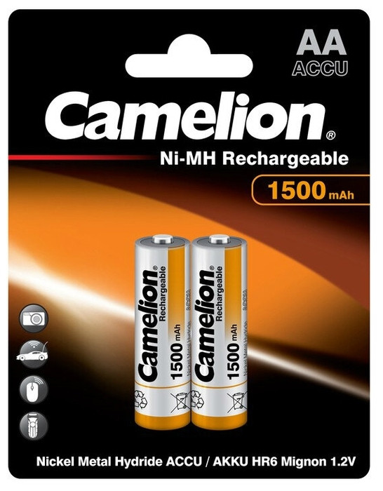 Аккумулятор Camelion AA1500 mAh NI-MH