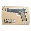 Игрушечный пистолет C.10A металл с пульками, фото 2
