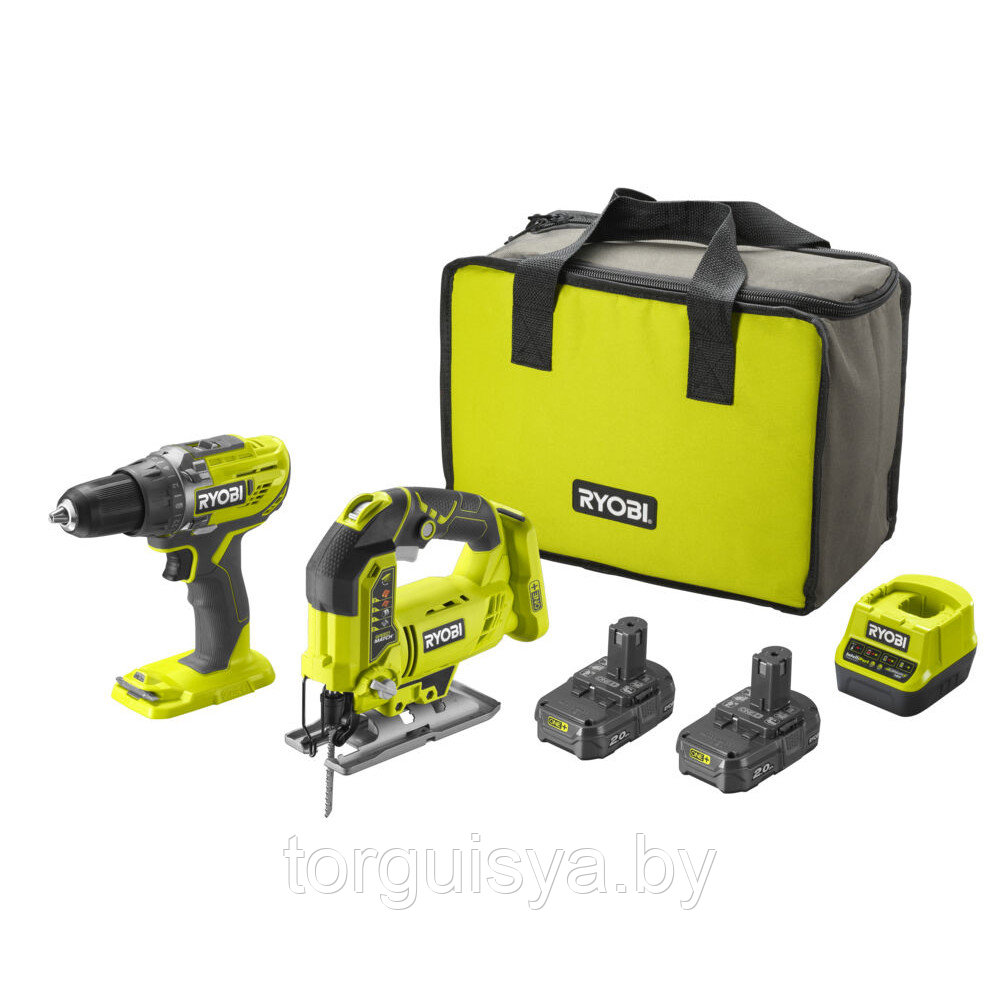 ONE + / Набор инструмента RYOBI R18DDJS-220S