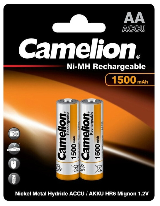 Аккумулятор Camelion AAA 900 mAh NI-MH - фото 1 - id-p173685299