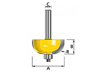 Фреза с подшипником 22,22х12,7х8х32х2Т, MAKITA D-11461