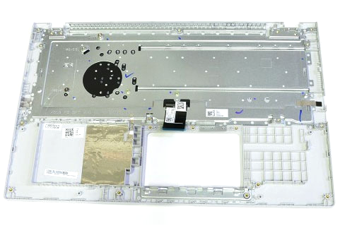 Верхняя часть корпуса (Palmrest) Asus VivoBook X509 с клавиатурой, серебристый, RU - фото 2 - id-p173543729