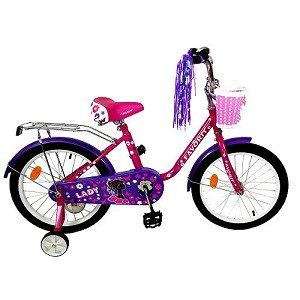 Велосипед для детей с корзиной Favorit Lady 20" - фото 1 - id-p98136975