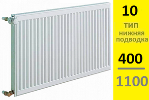 Радиатор KERMI Therm-X2 Profil-Ventil FТV тип 10 400-1100, фото 2