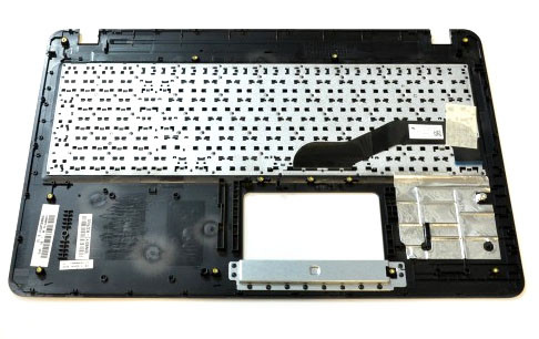 Верхняя часть корпуса (Palmrest) Asus VivoBook X540 с клавиатурой, серо-фиолетовый - фото 2 - id-p173770110