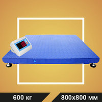 Весы МП 600 ВЕДА Ф-1 (100/200; 800х800) платформенные "Циклоп 07"