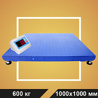 Весы МП 600 ВЕДА Ф-1 (100/200; 1000х1000) платформенные "Циклоп 07"