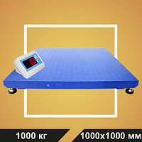 Весы МП 1000 ВЕДА Ф-1 (200/500; 1000х1000) платформенные "Циклоп 07"