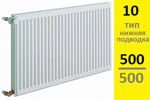 Радиатор KERMI Therm-X2 Profil-Ventil FТV тип 10 500-500, фото 2