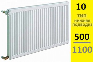 Радиатор KERMI Therm-X2 Profil-Ventil FТV тип 10 500-1100, фото 2