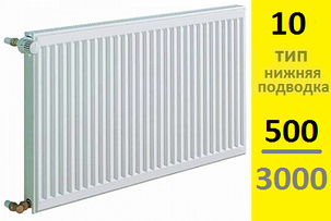 Радиатор KERMI Therm-X2 Profil-Ventil FТV тип 10 500-3000, фото 2