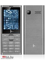 Кнопочный сотовый телефон F+ B280 серый мобильный