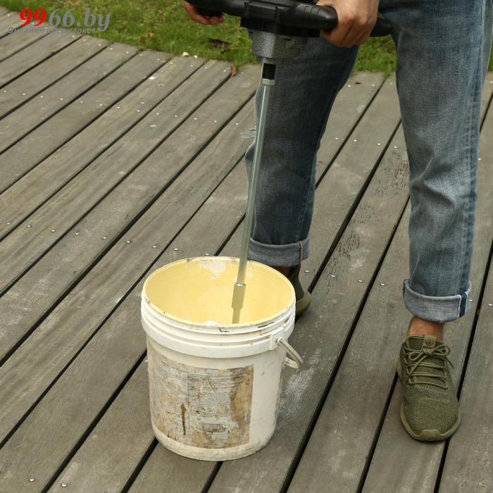 Электрический профессиональный строительный ручной дрель-миксер DEKO сетевой для бетона краски - фото 9 - id-p173521570