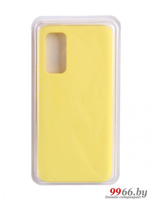 Чехол Innovation для Honor 30 Soft Inside Yellow 19025 - фото 1 - id-p173193237
