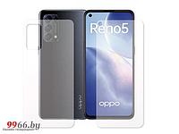 Гидрогелевая пленка LuxCase для Oppo Reno 5 0.14mm Front and Back Transparent 86977