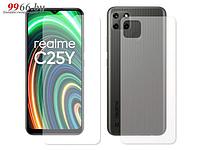 Гидрогелевая пленка LuxCase для Realme C25y 0.14mm Matte Front and Back 89780