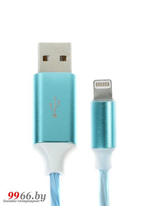 Аксессуар Luazon Lightning - USB 1m Blue 7129828