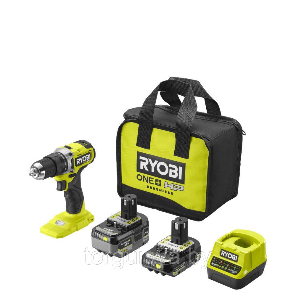 ONE + / Ударная дрель-шуруповерт RYOBI HP RPD18C-242S