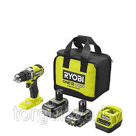 ONE + / Ударная дрель-шуруповерт RYOBI HP RPD18C-242S