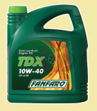 Моторное масло Fanfaro TDX 10W-40 5л - фото 1 - id-p163309715