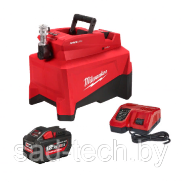 Аккумуляторный вспомогательный гидравлический насос Milwaukee M18 HUP700-121 (Li-Ion12Ач) (Арт. 4933471813) - фото 1 - id-p173672302