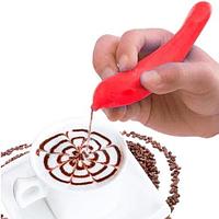 Ручка для рисования на кофе «Spice Pen» красная