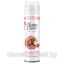 Gillette Satin Care Dry Skin 200 мл Гель для бритья женский для сухой кожи с маслом ши