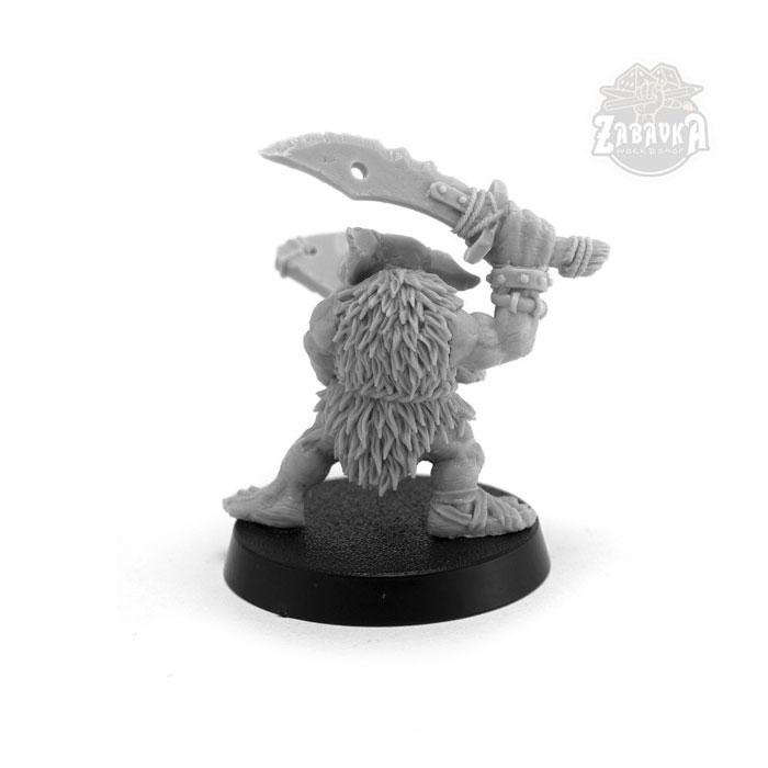 Гоблин-воин / Goblin Warrior - 2 (25 мм) Коллекционная миниатюра Zabavka - фото 4 - id-p173814320