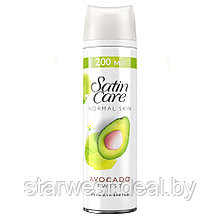 Gillette Satin Care Normal Skin 200 мл Гель для бритья с авокадо