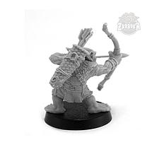 Гоблин-лучник / Goblin Archer (25 мм) Коллекционная миниатюра Zabavka, фото 3