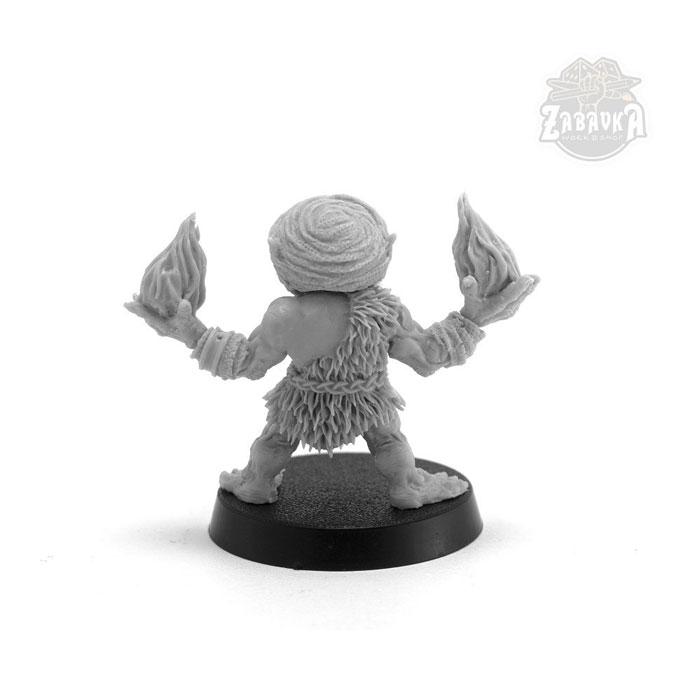 Гоблин волшебник / Goblin Wizard - 1 (25 мм) Коллекционная миниатюра Zabavka - фото 4 - id-p173814325