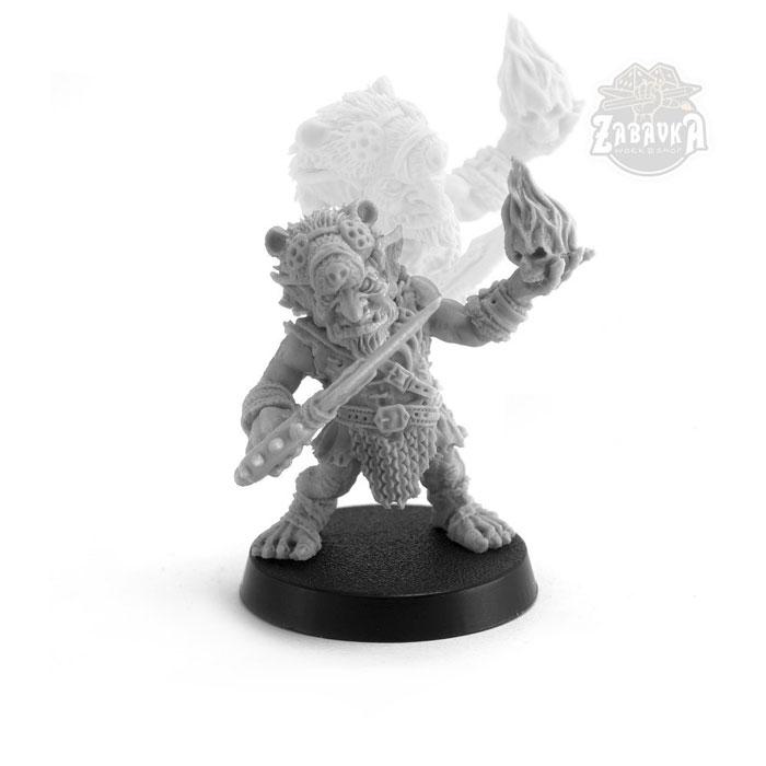 Гоблин волшебник / Goblin Wizard - 2 (25 мм) Коллекционная миниатюра Zabavka - фото 1 - id-p173814326
