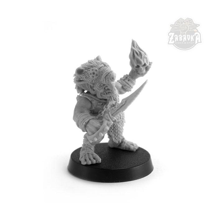 Гоблин волшебник / Goblin Wizard - 2 (25 мм) Коллекционная миниатюра Zabavka - фото 6 - id-p173814326