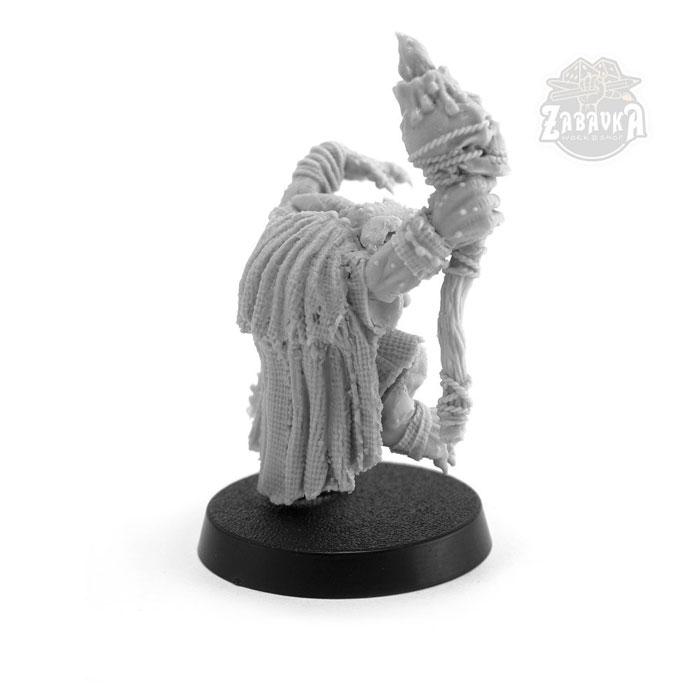 Гоблин шаман / Goblin Shaman (25 мм) Коллекционная миниатюра Zabavka - фото 5 - id-p173814327