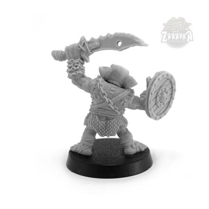 Гоблин-разбойник / Goblin Rogue - 2 (25 мм) Коллекционная миниатюра Zabavka - фото 4 - id-p173814330