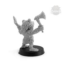 Гоблин берсерк / Goblin Berserker (25 мм) Коллекционная миниатюра Zabavka, фото 3