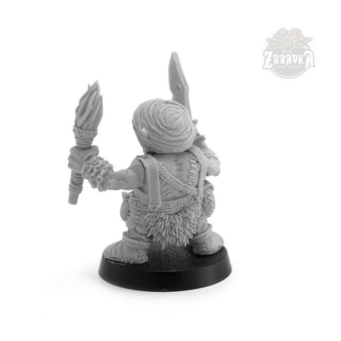 Гоблин странник / Goblin Wanderer (25 мм) Коллекционная миниатюра Zabavka - фото 3 - id-p173814335