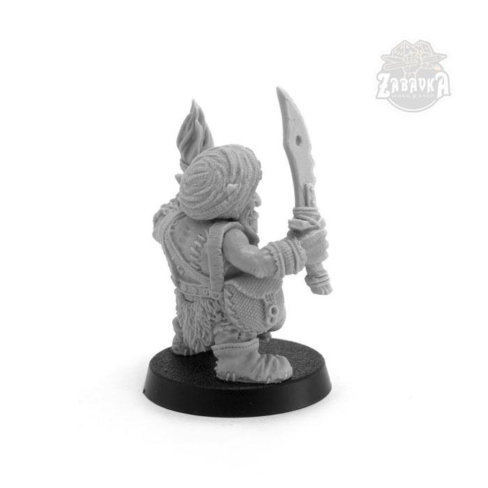 Гоблин странник / Goblin Wanderer (25 мм) Коллекционная миниатюра Zabavka - фото 5 - id-p173814335