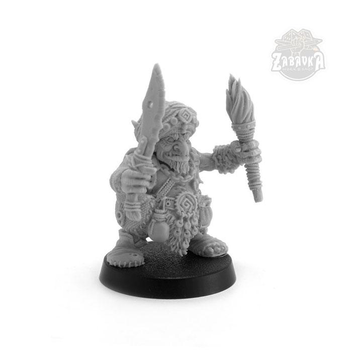 Гоблин странник / Goblin Wanderer (25 мм) Коллекционная миниатюра Zabavka - фото 6 - id-p173814335