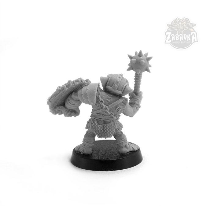 Гоблин варвар / Goblin Barbarian - 2 (25 мм) Коллекционная миниатюра Zabavka - фото 4 - id-p173814340