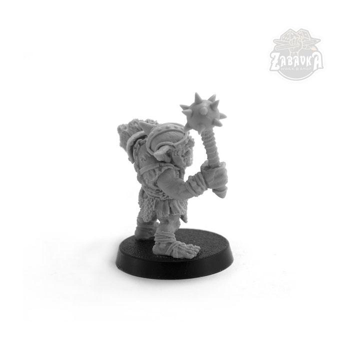 Гоблин варвар / Goblin Barbarian - 2 (25 мм) Коллекционная миниатюра Zabavka - фото 5 - id-p173814340