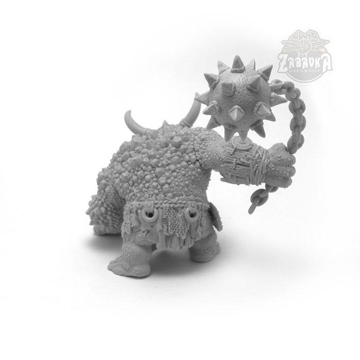 Гигантский тролль / Giant Troll (54 мм) Коллекционная миниатюра Zabavka - фото 5 - id-p173814344