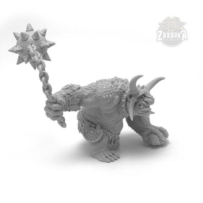 Гигантский тролль / Giant Troll (54 мм) Коллекционная миниатюра Zabavka - фото 7 - id-p173814344