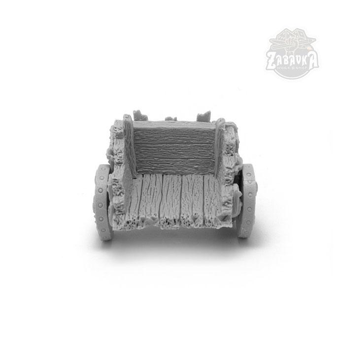Гоблинская тележка / Goblin Cart (25 мм) Коллекционная миниатюра Zabavka - фото 9 - id-p173814345