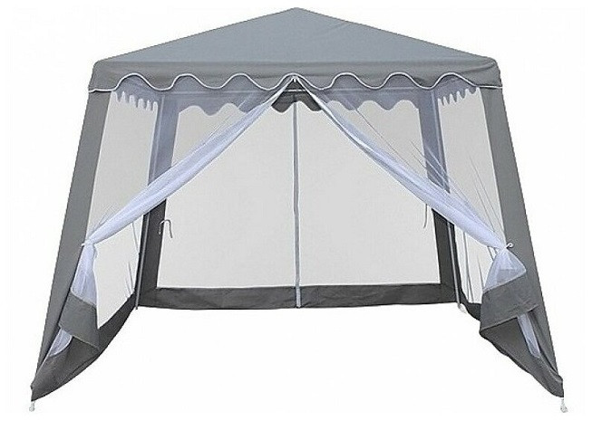 Садовый шатер AFM-1036NB Grey (3x3/2.4x2.4) - фото 1 - id-p173816083