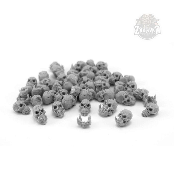 Черепа орков / Orc Skulls 20 (28 мм) Zabavka - фото 4 - id-p173814349